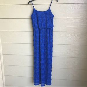 Lace maxi dress